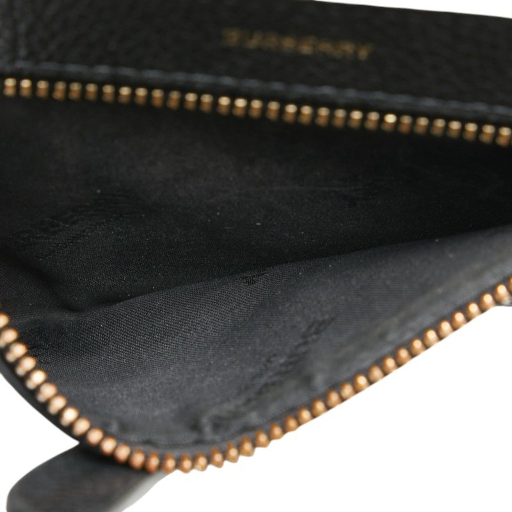 Burberry Burberry TB Bi-fold Wallet Black Leather Women's BURBERRY Size ONE SIZE - 7 Thumbnail