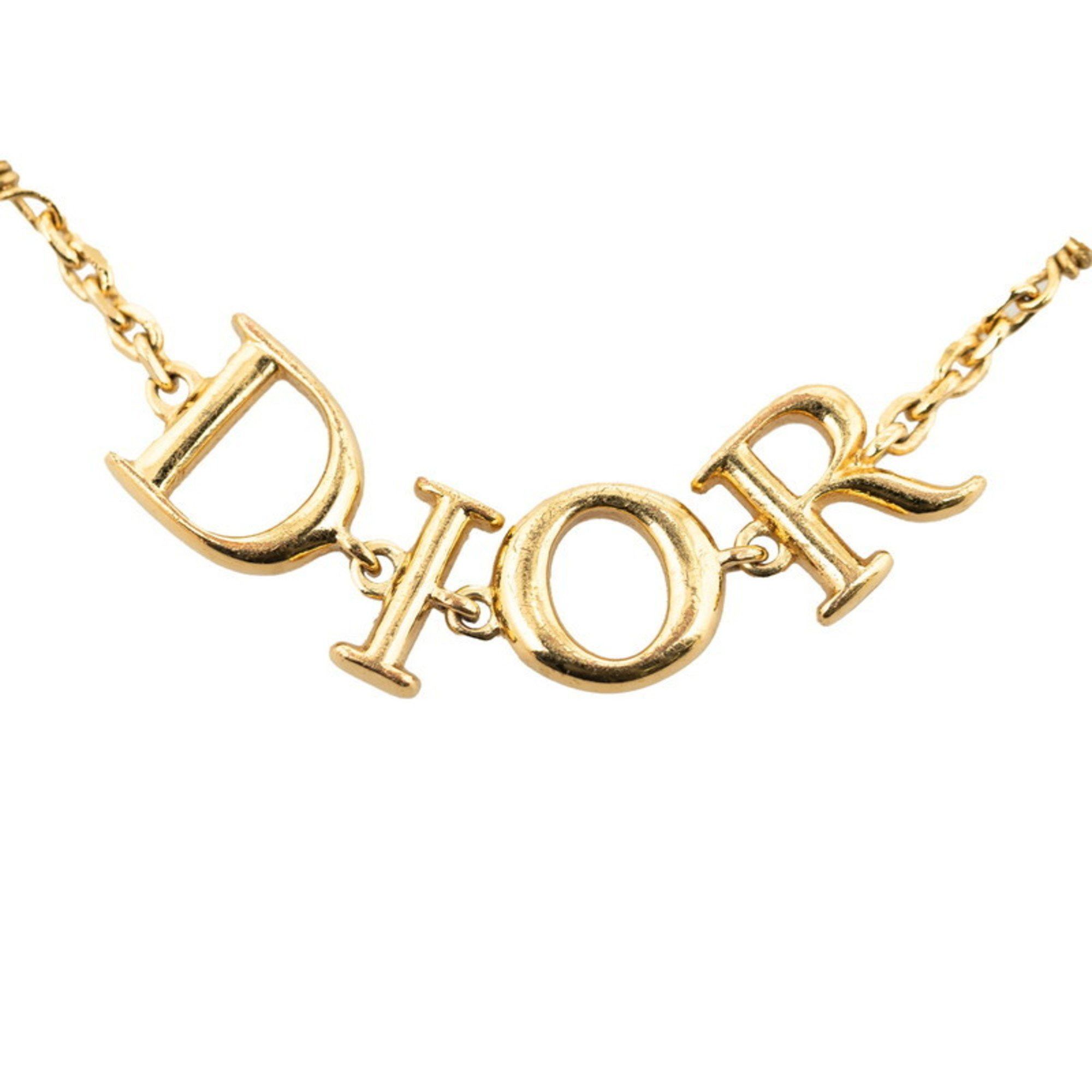 Dior Christian Dior Dior Faux Pearl Bracelet Gold Plated Women's Size ONE SIZE - 2 Thumbnail