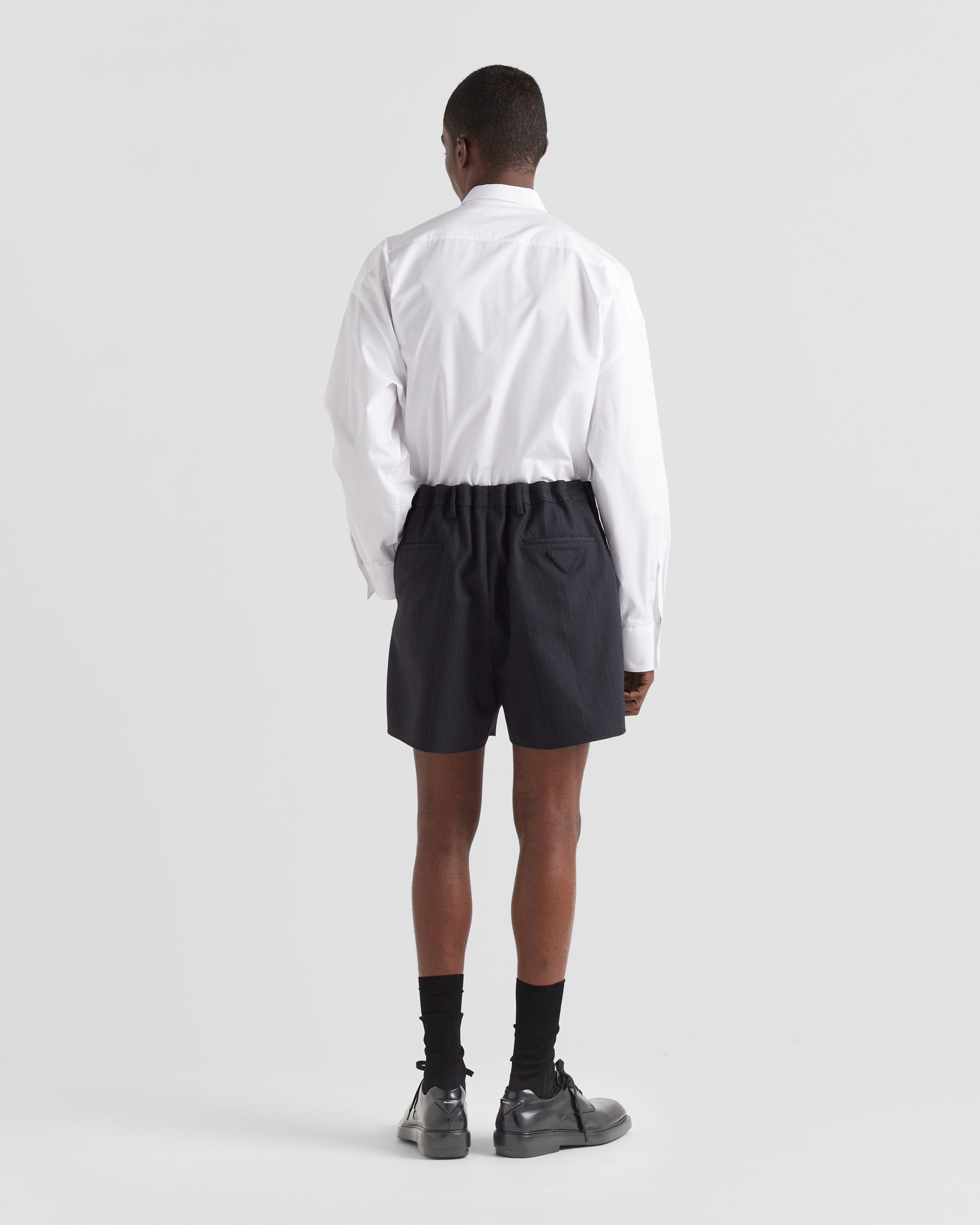 Prada Prada Re-Nylon Multi-Pocket Cargo Shirt White Size US XS / EU 42 / 0 - 5 Thumbnail