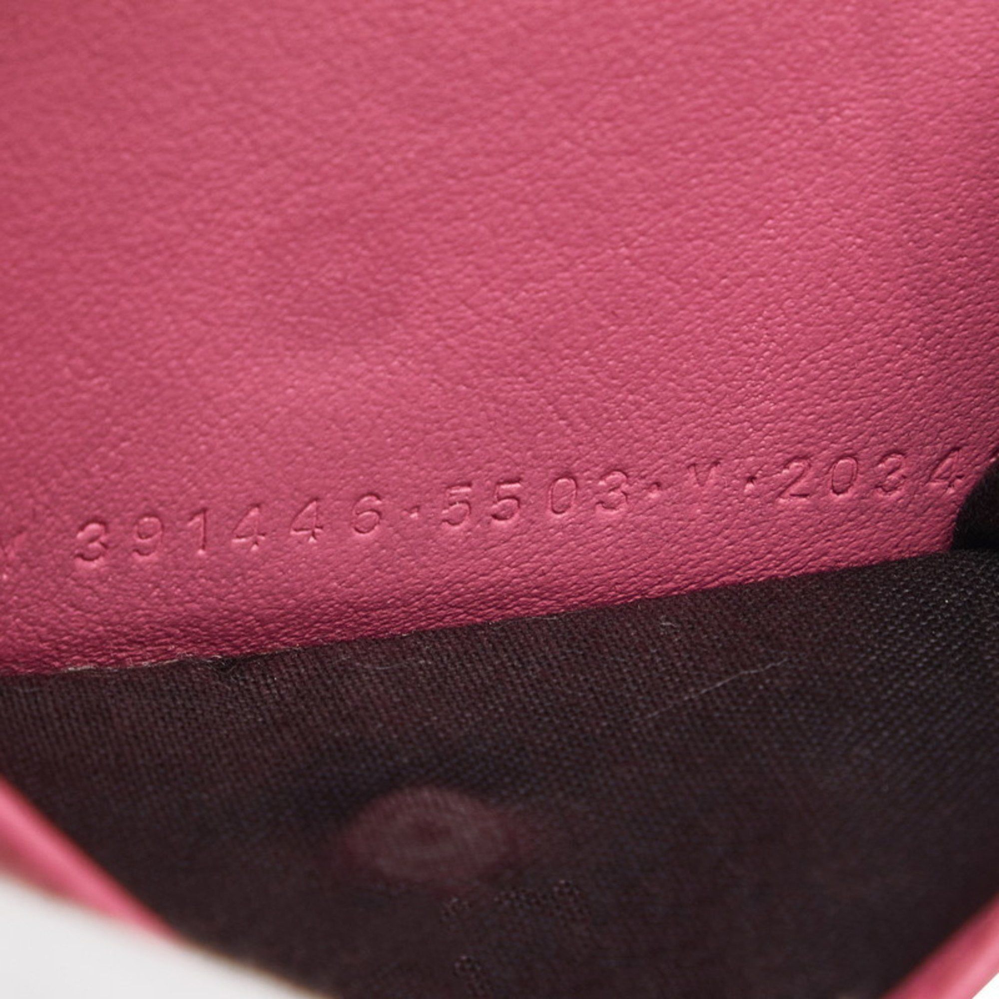 Balenciaga Balenciaga Mini Paper Wallet Bi-fold 391446 Pink Leather Women's BALENCIAGA Size ONE SIZE - 12 Thumbnail