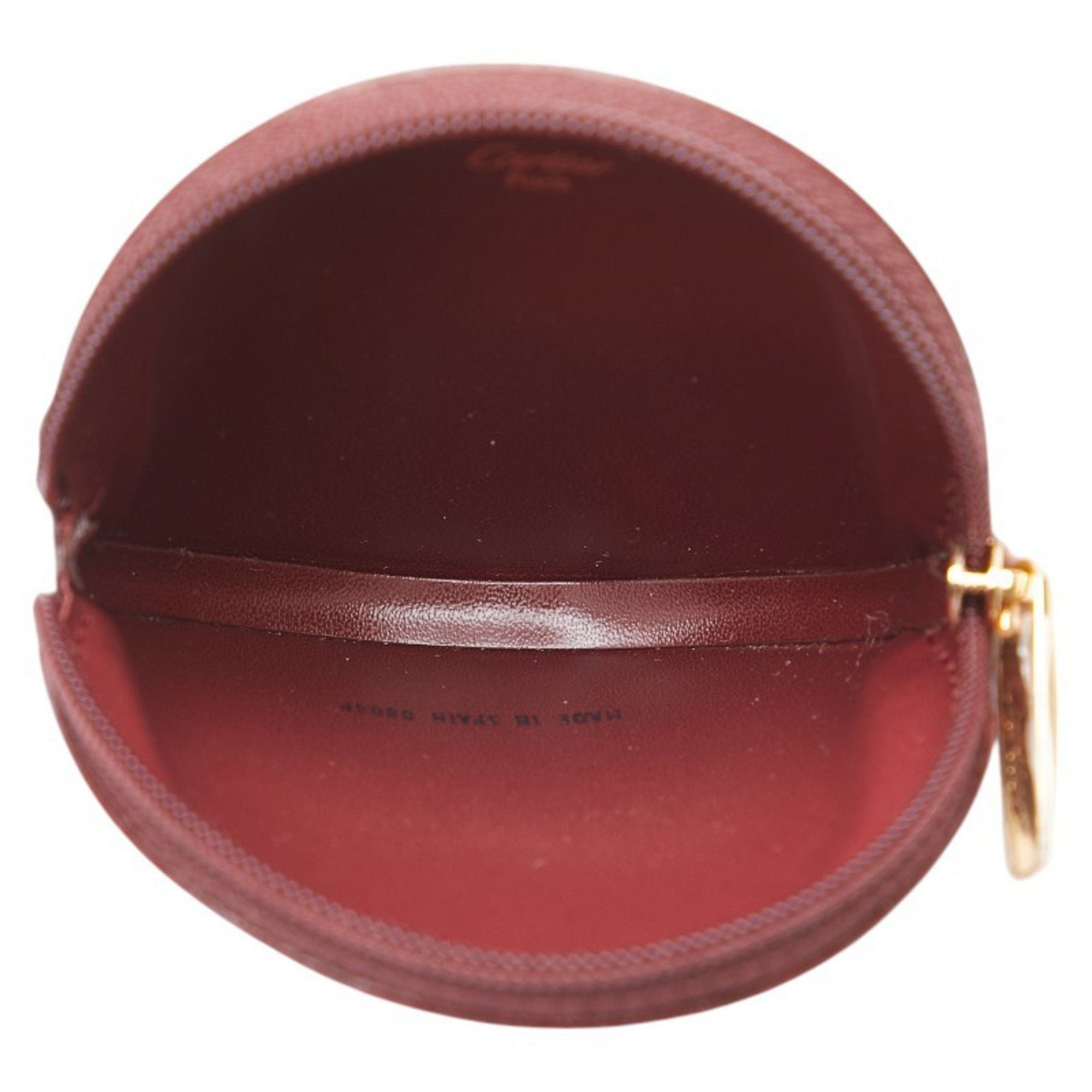 Cartier Cartier Must Line Coin Case, Purse, Wine Red, Leather, Women's, CARTIER Size ONE SIZE - 4 Thumbnail