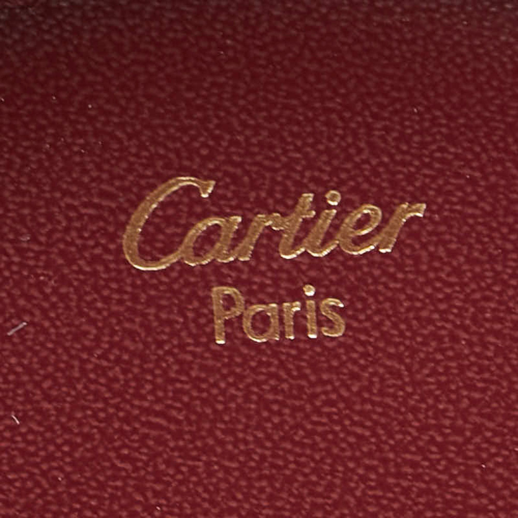 Cartier Cartier Must Line Coin Case, Purse, Wine Red, Leather, Women's, CARTIER Size ONE SIZE - 5 Thumbnail