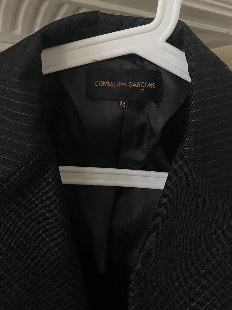 Comme des Garcons Comme Des Garçons Black Striped Blazer Size US M / EU 48-50 / 2 - 4 Thumbnail