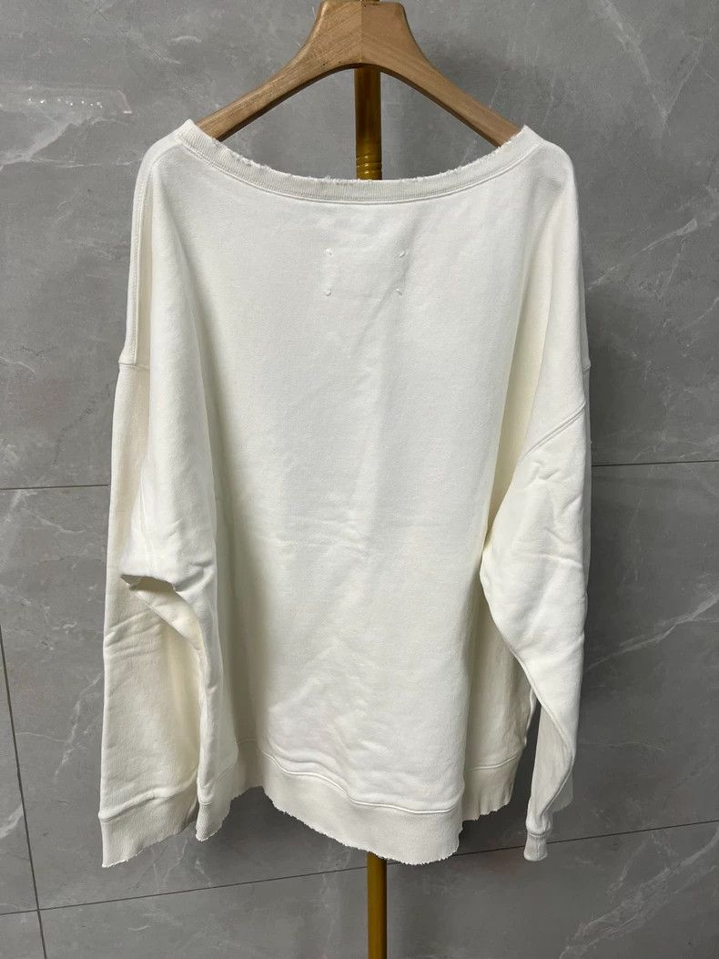 Maison Margiela Maison Margiela Wide Neck Sweatshirt Size US XL / EU 56 / 4 - 2 Thumbnail
