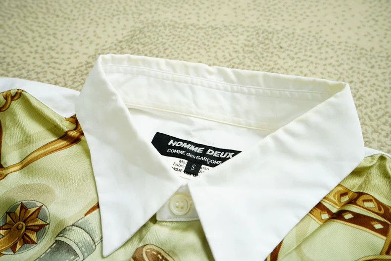 Comme des Garcons Silk Patchwork Shirt by Comme des Garçons-dmc Size US S / EU 44-46 / 1 - 5 Thumbnail