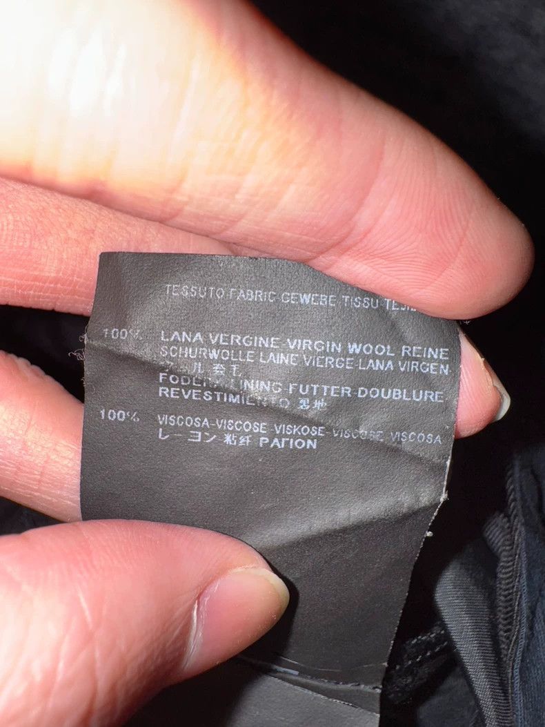 Saint Laurent Paris Classic Black Wool Pants by Saint Laurent-dmc Size US 34 / EU 50 - 7 Thumbnail