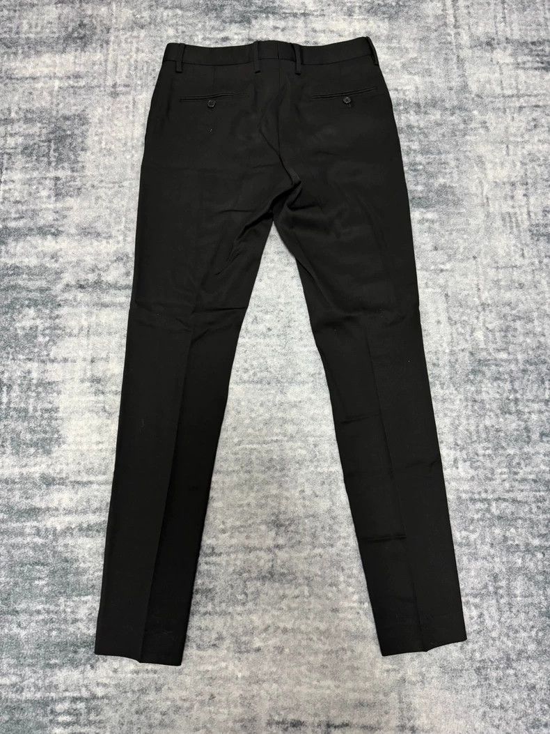 Saint Laurent Paris Classic Black Wool Pants by Saint Laurent-dmc Size US 34 / EU 50 - 2 Thumbnail