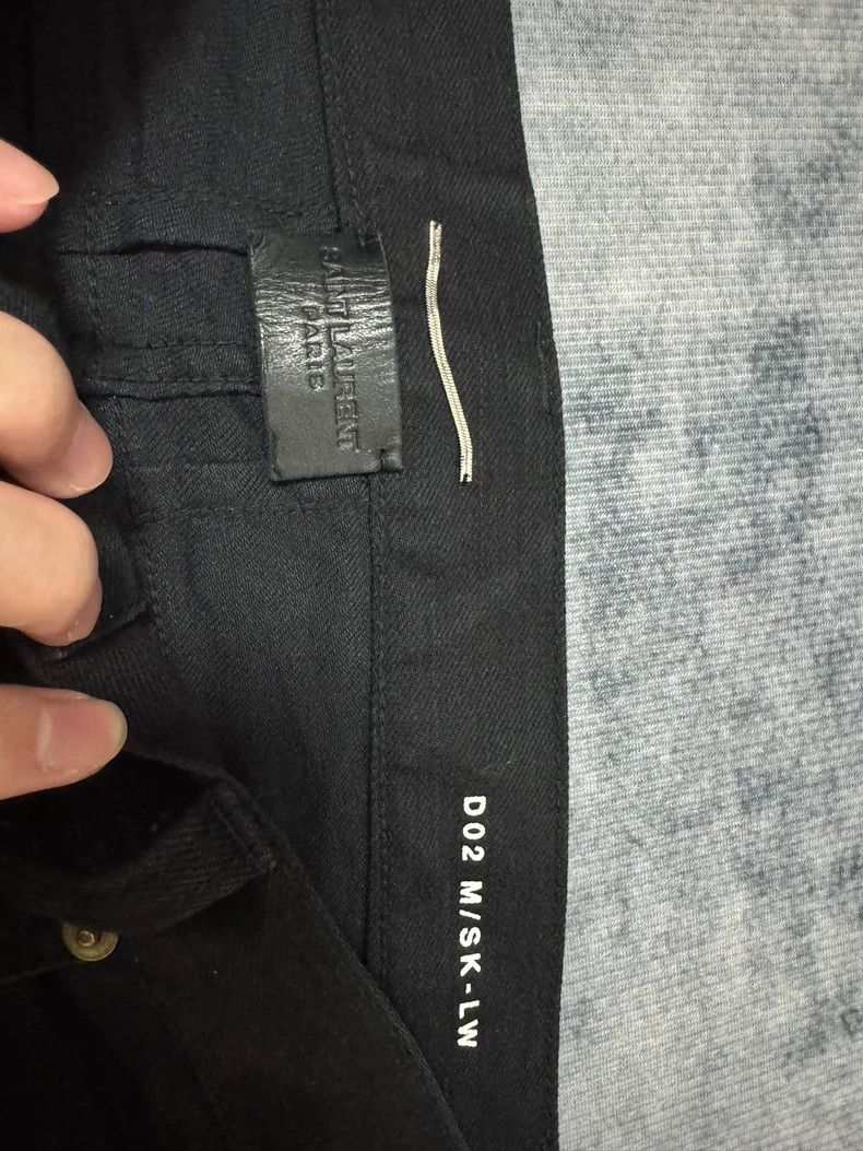 Saint Laurent Paris Black Saint Laurent Slim Fit Jeans-dmc Size US 31 - 6 Thumbnail