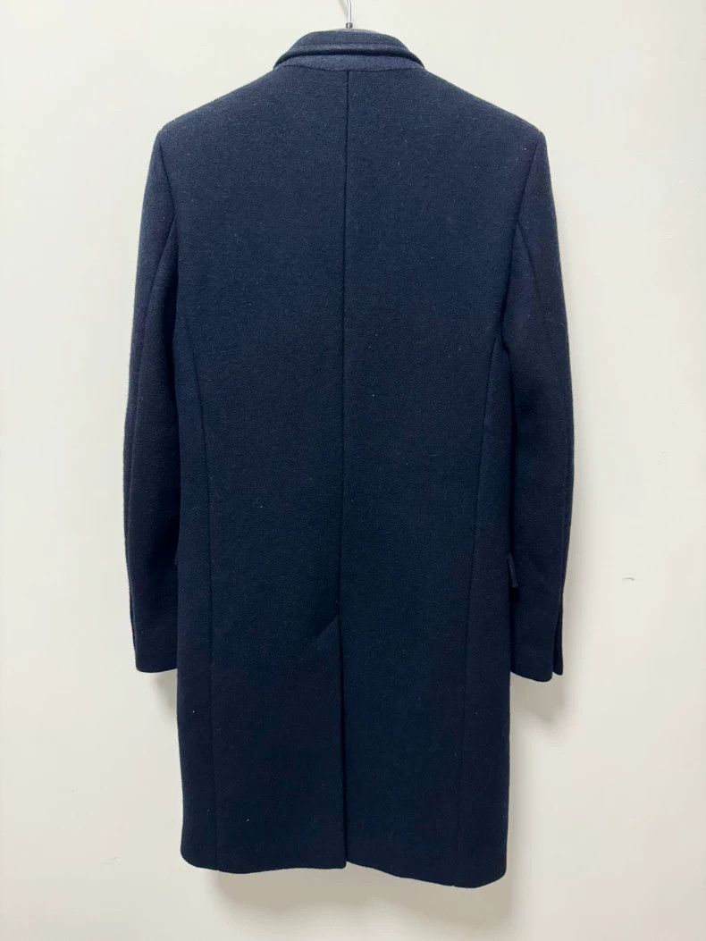 Saint Laurent Paris Saint Laurent Double-Breasted Navy Coat-dmc Size US L / EU 52-54 / 3 - 2 Thumbnail
