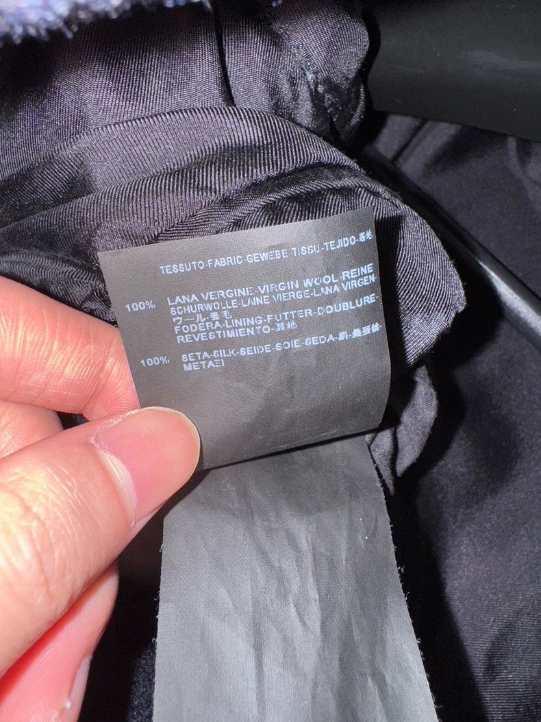 Saint Laurent Paris Saint Laurent Double-Breasted Navy Coat-dmc Size US L / EU 52-54 / 3 - 5 Thumbnail