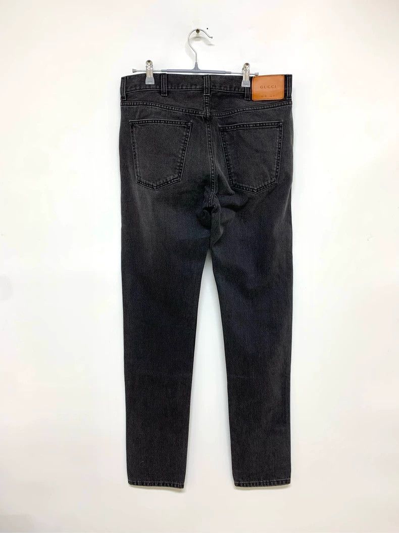 Gucci Gucci Black Denim Pants for Men-dmc Size US 32 / EU 48 - 2 Thumbnail