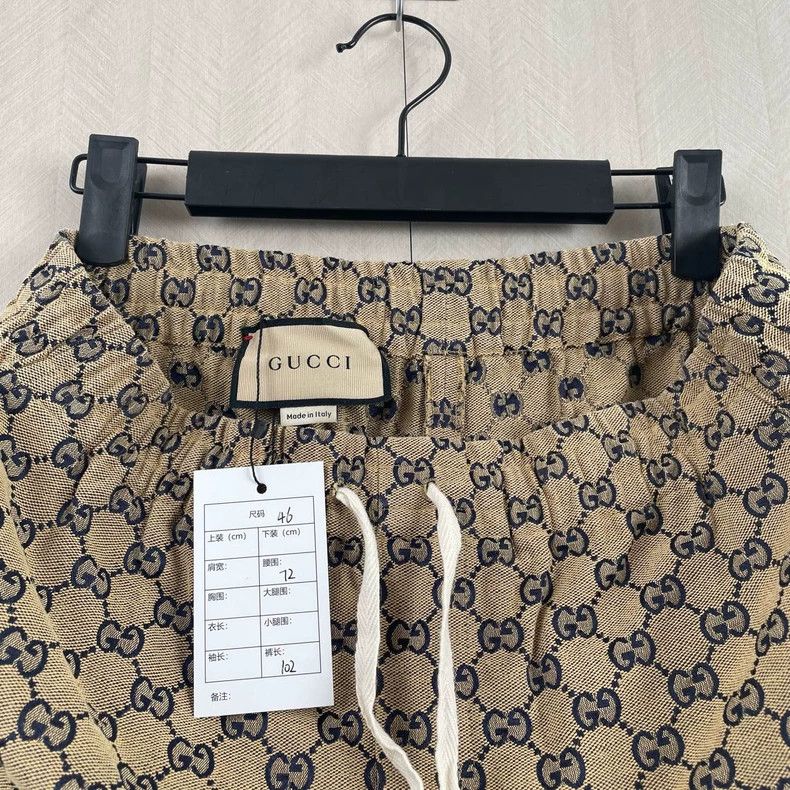Gucci Gucci Brown Printed Pants Sale-dmc Size US 36 / EU 52 - 2 Thumbnail