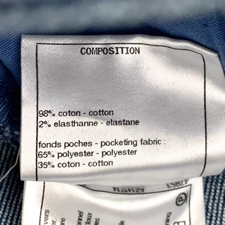 Chanel Chanel Blue Denim Pants with Snowflake Print-dmc Size US 36 / EU 52 - 8 Thumbnail