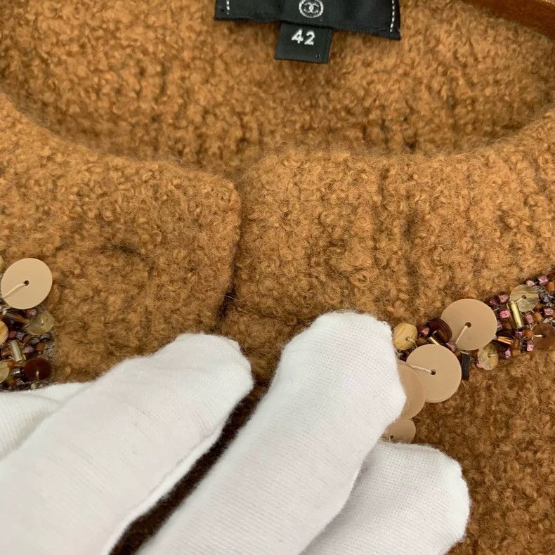 Chanel Chanel Teddy Coat with Logo Detail-dmc Size US M / EU 48-50 / 2 - 9 Thumbnail