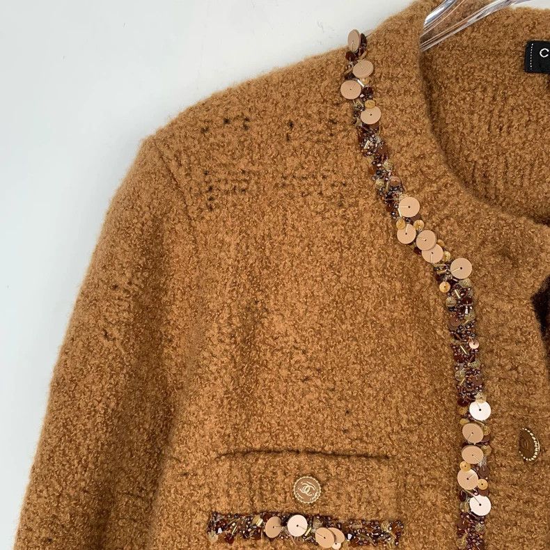 Chanel Chanel Teddy Coat with Logo Detail-dmc Size US M / EU 48-50 / 2 - 3 Thumbnail