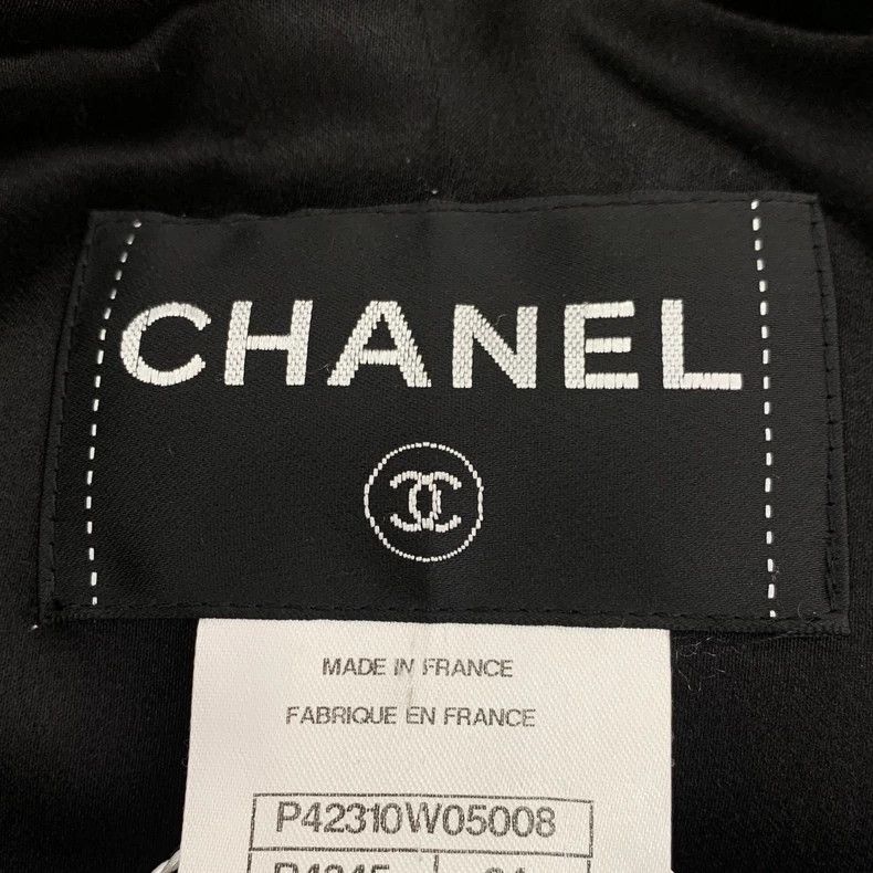 Chanel Chanel Black Wool Hooded Toggle Coat-dmc Size US XXS / EU 40 - 5 Thumbnail