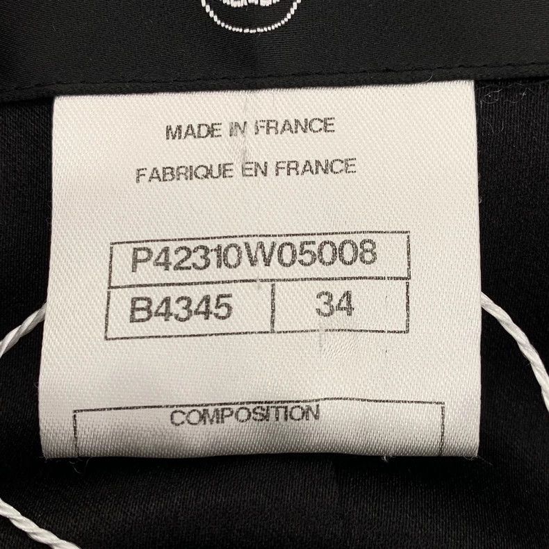 Chanel Chanel Black Wool Hooded Toggle Coat-dmc Size US XXS / EU 40 - 6 Thumbnail