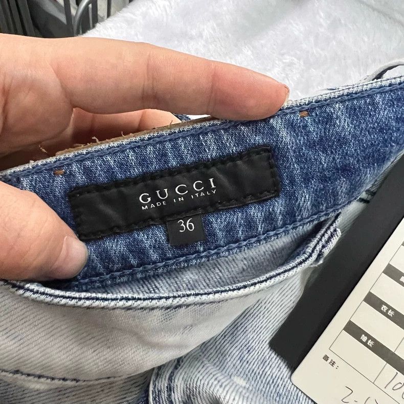 Gucci Gucci Distressed Blue Denim Pants-dmc Size US 36 / EU 52 - 3 Thumbnail