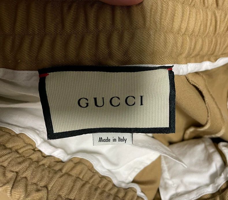 Gucci Gucci Side Stripe Khaki Pants for Men-dmc Size US 34 / EU 50 - 4 Thumbnail