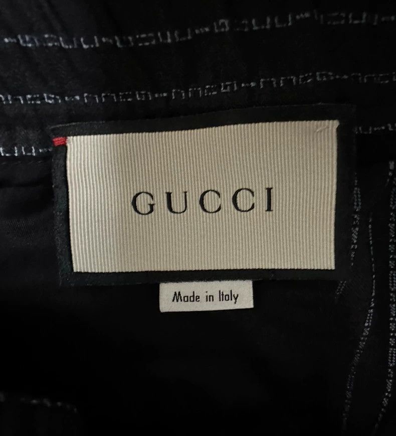 Gucci Gucci Men's Blue Stripe Casual Pants-dmc Size US 31 - 5 Thumbnail