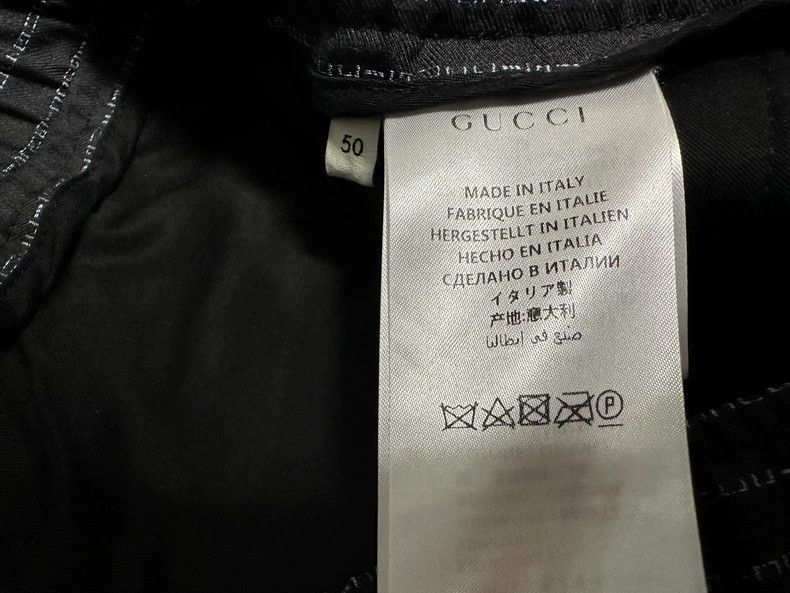 Gucci Gucci Men's Blue Stripe Casual Pants-dmc Size US 31 - 4 Thumbnail