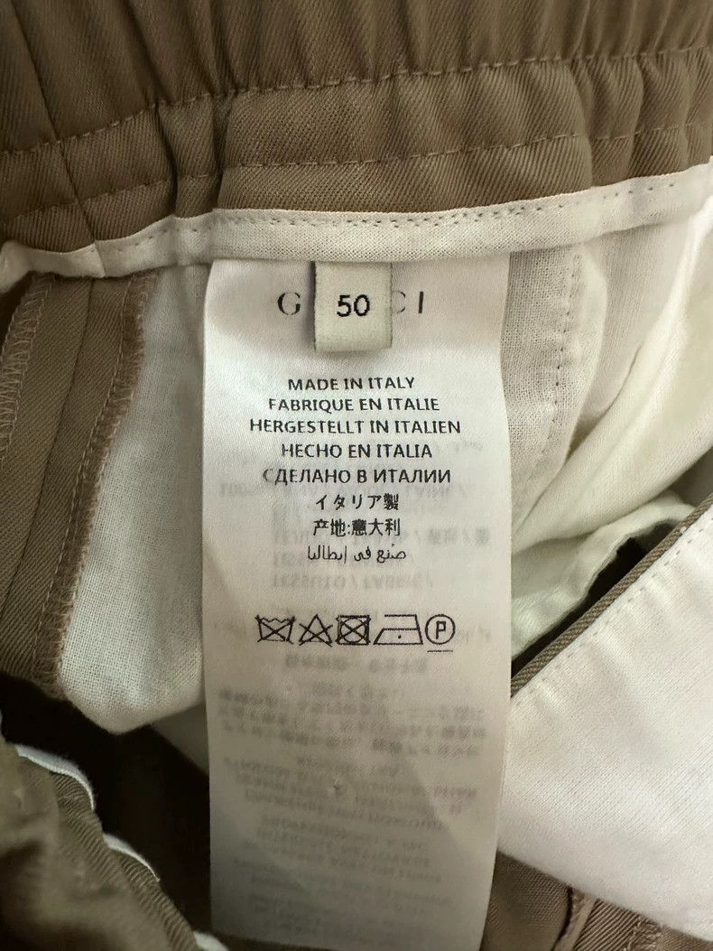 Gucci Gucci Casual Thin Wool Khaki Pants-dmc Size US 34 / EU 50 - 4 Thumbnail