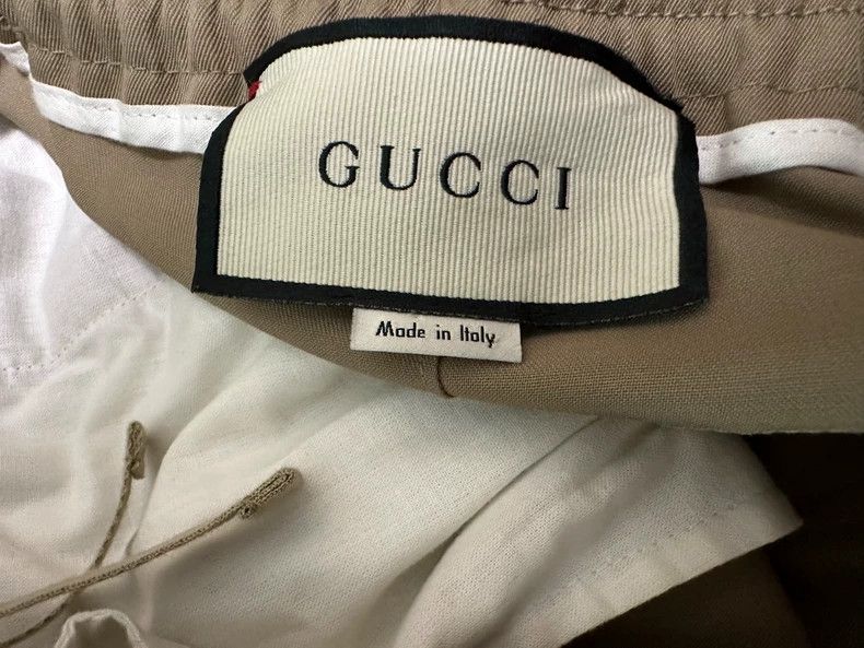 Gucci Gucci Casual Thin Wool Khaki Pants-dmc Size US 34 / EU 50 - 5 Thumbnail