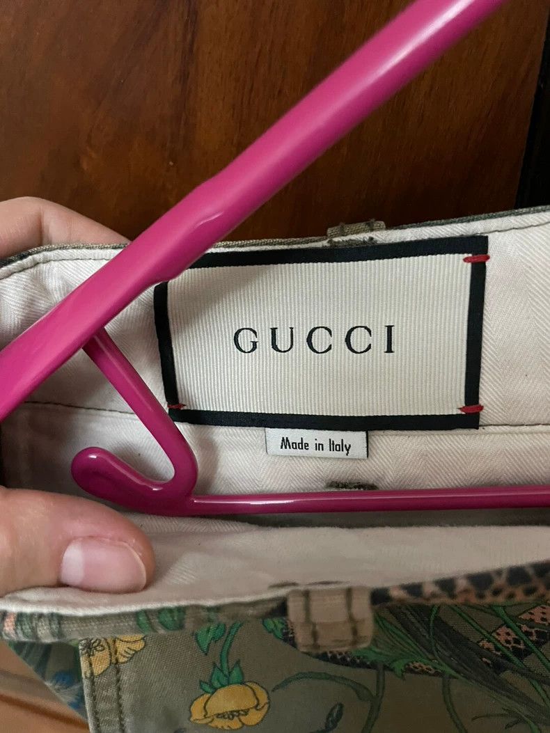Gucci Gucci Floral Men's Jeans Size 33-dmc Size US 33 - 4 Thumbnail