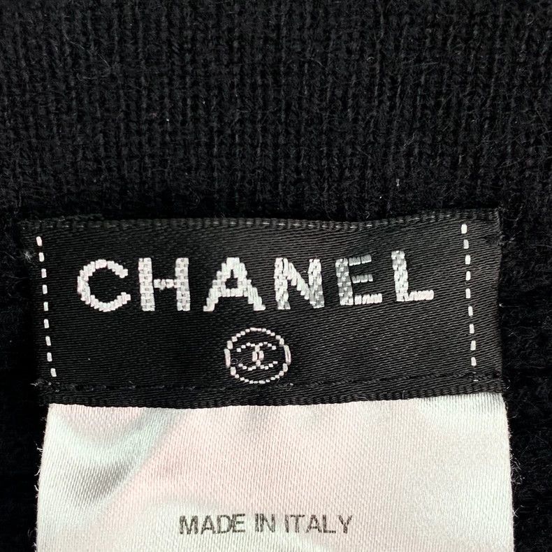 Chanel Chanel Black Cashmere Long Sleeve Sweater-dmc Size US S / EU 44-46 / 1 - 6 Thumbnail