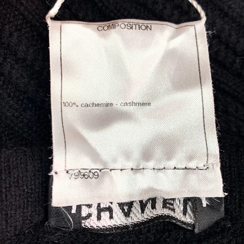 Chanel Chanel Black Cashmere Long Sleeve Sweater-dmc Size US S / EU 44-46 / 1 - 8 Thumbnail