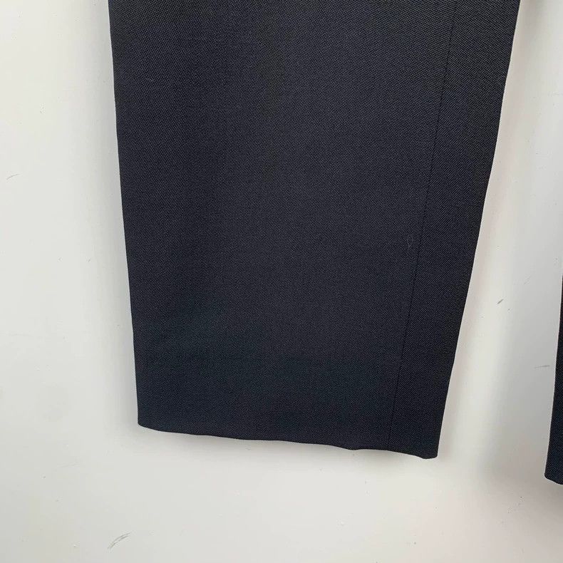 Chanel Chanel Black Wool Silk Straight Pants-dmc Size US 38 / EU 54 - 5 Thumbnail