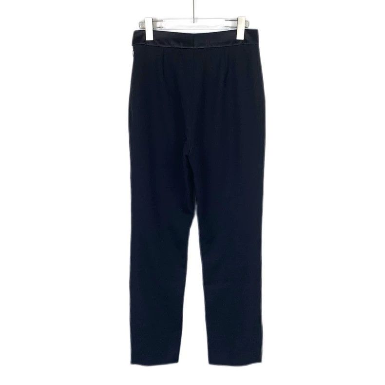 Chanel Chanel Black Wool Silk Straight Pants-dmc Size US 38 / EU 54 - 2 Thumbnail