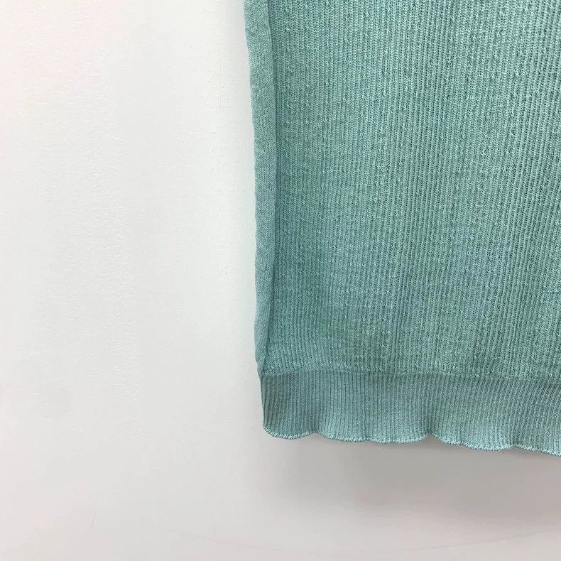 Chanel Chanel Blue Logo Pine Knit Top-dmc Size US S / EU 44-46 / 1 - 4 Thumbnail