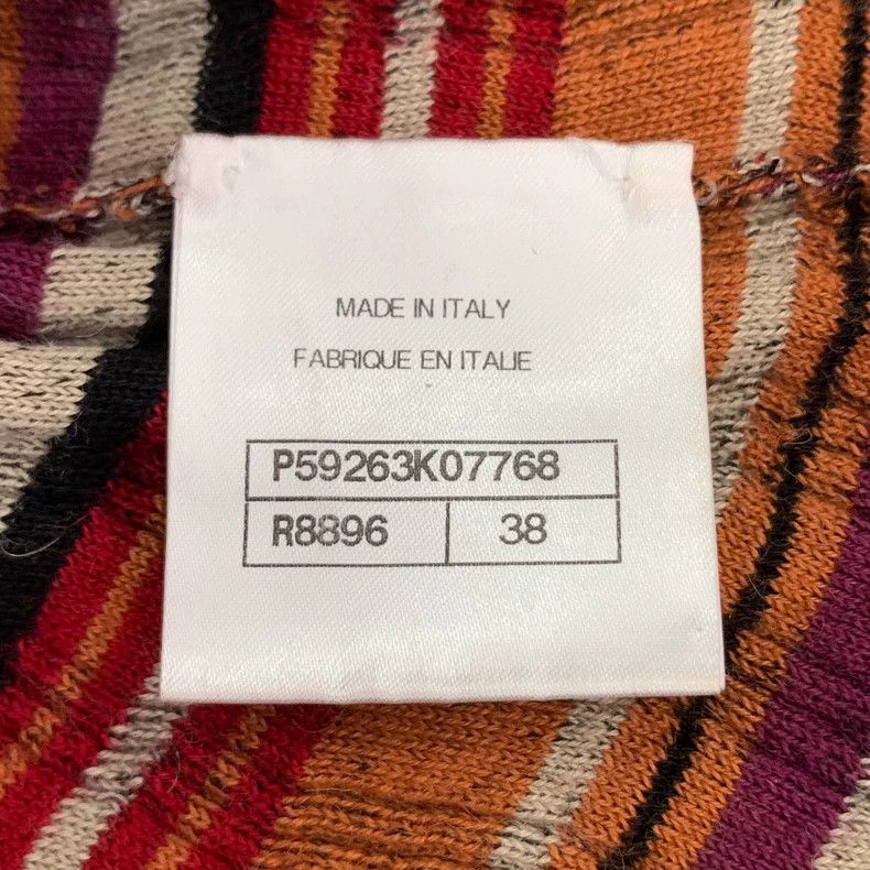 Chanel Chanel Colorful Striped Knit Top-dmc Size US S / EU 44-46 / 1 - 7 Thumbnail