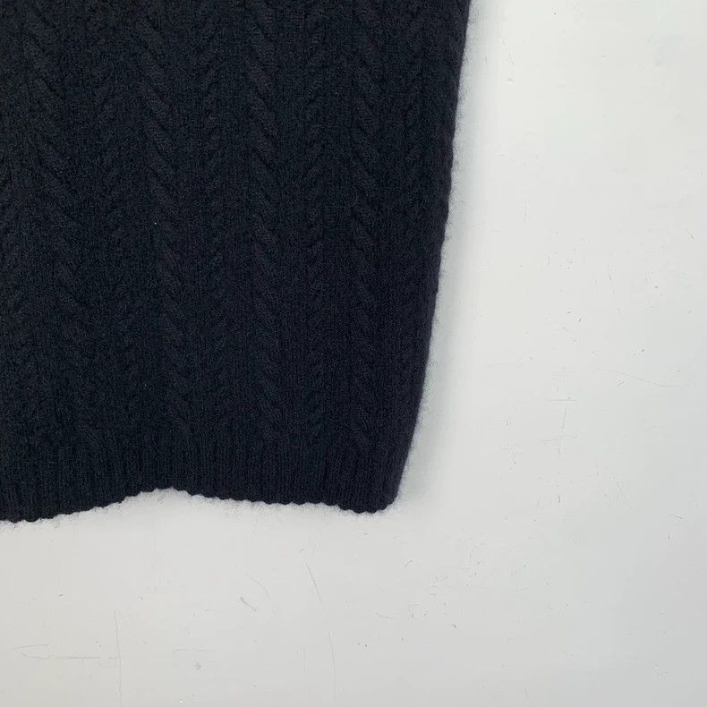 Chanel Chanel Black Knit Short Sleeve Sweater-dmc Size US XS / EU 42 / 0 - 4 Thumbnail
