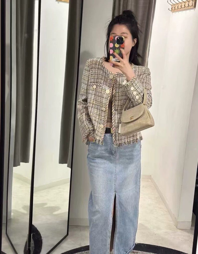 Chanel Chanel Colorful Cotton Fringe Jacket-dmc Size US XXS / EU 40 - 9 Thumbnail
