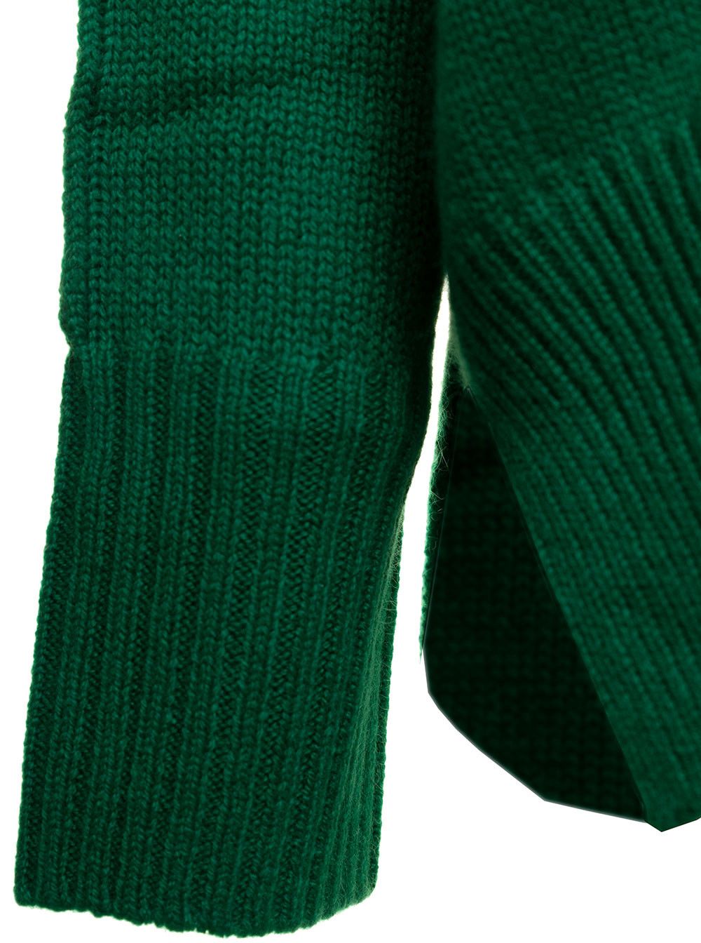 Allude Cashmere Green Sweater Allude Woman Size XS / US 0-2 / IT 36-38 - 3 Thumbnail