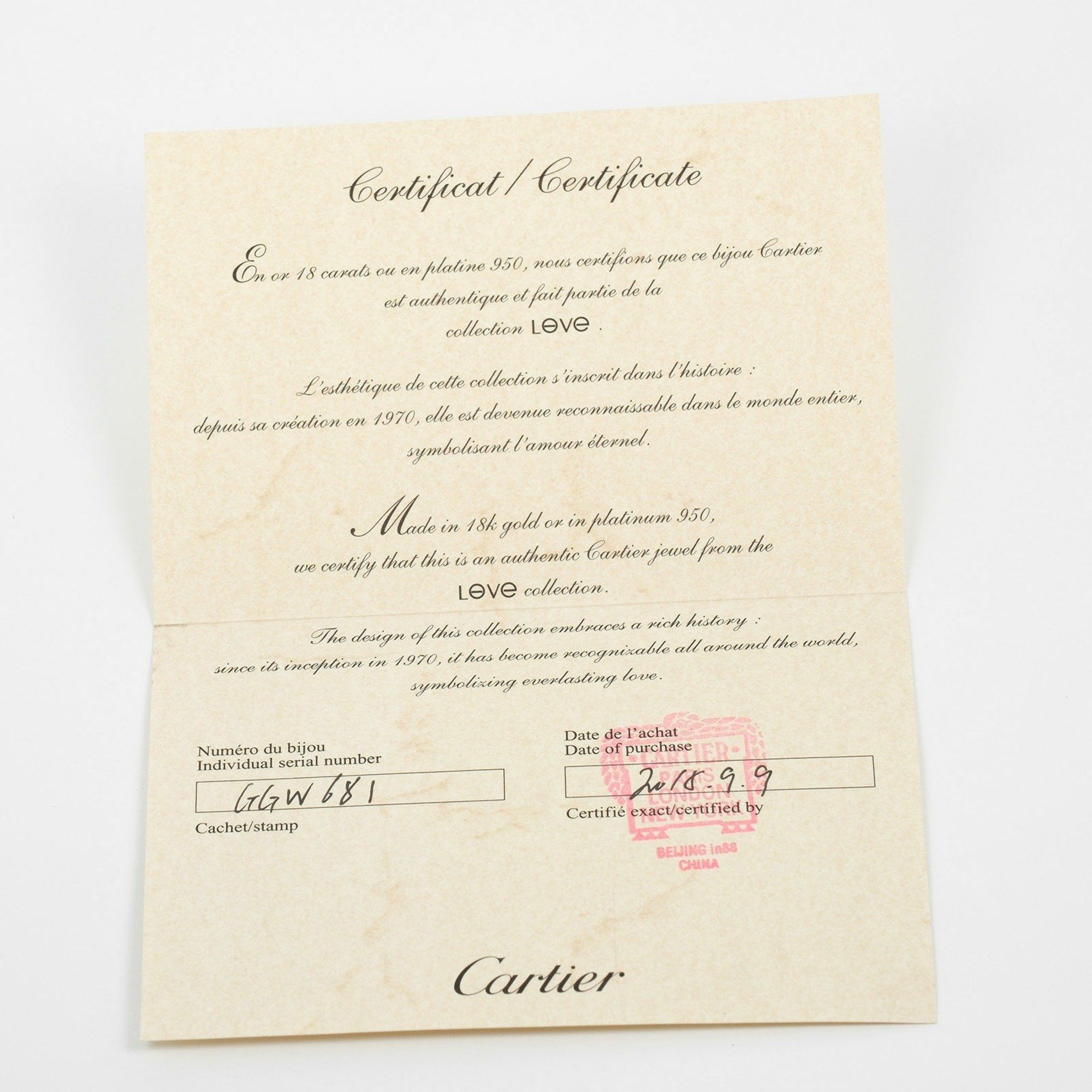 Cartier Cartier Love necklace Size ONE SIZE - 10 Thumbnail