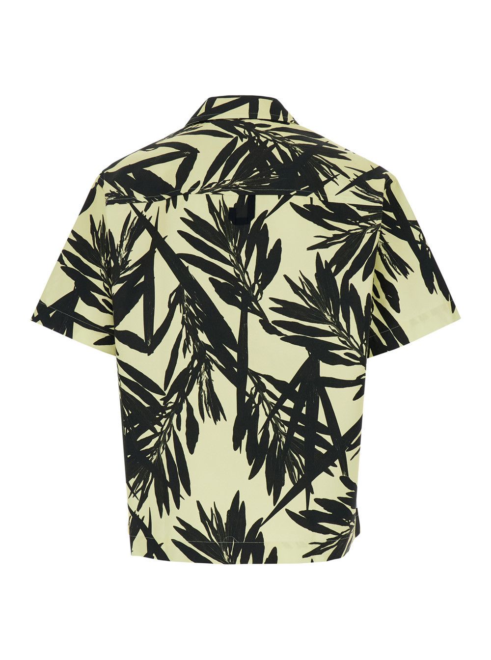 Jacquemus 'La Chemise Jean' Multicolor Bowling Shirt with Palm Print in Cotton Man Size US L / EU 52-54 / 3 - 2 Thumbnail