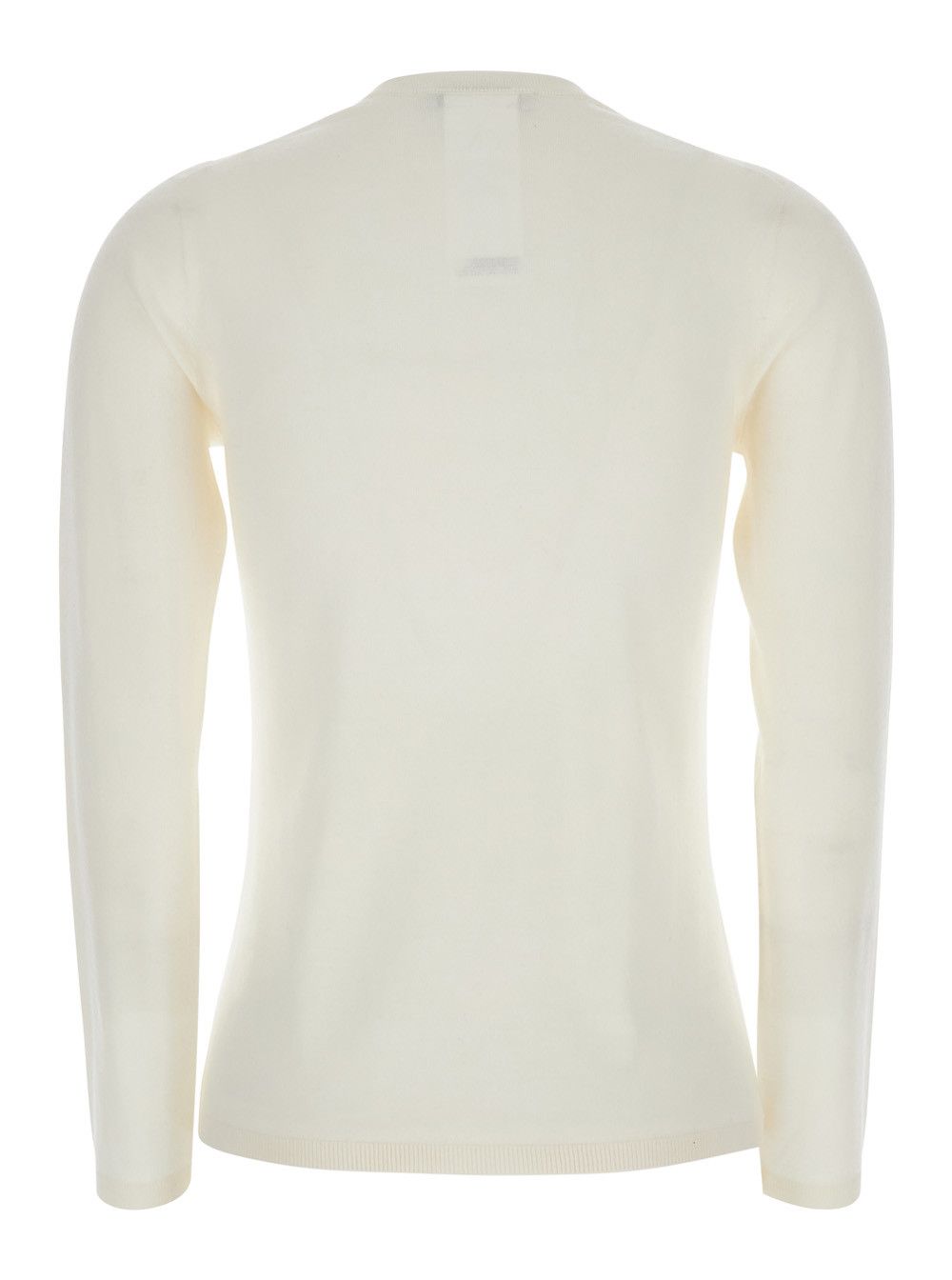 Max Mara White V-neck Sweater in Cashmere Woman Size S / US 4 / IT 40 - 2 Thumbnail