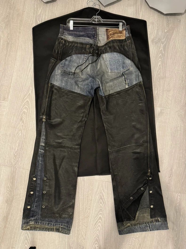 Acne Studios Acne Studios 3D Printed Denim Pants-dmc Size US 34 / EU 50 - 2 Thumbnail