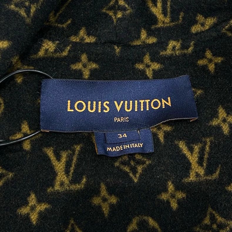 Louis Vuitton Louis Vuitton Wool Coat with Printed Lining-dmc Size US M / EU 48-50 / 2 - 5 Thumbnail