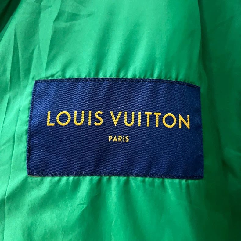 Louis Vuitton Louis Vuitton Green Quilted Zip Jacket-dmc Size US L / EU 52-54 / 3 - 6 Thumbnail