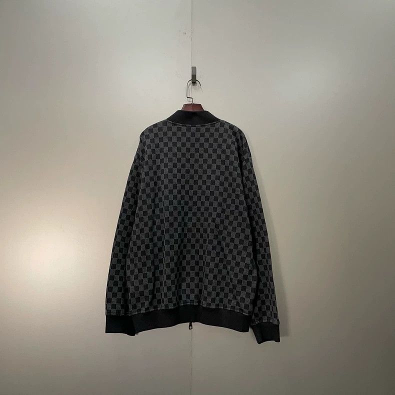 Louis Vuitton Louis Vuitton Checkered Knit Zip Jacket-dmc Size US XL / EU 56 / 4 - 2 Thumbnail