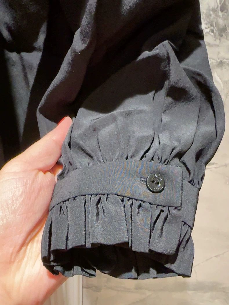 Louis Vuitton Louis Vuitton Black Silk Shirt-dmc Size US M / EU 48-50 / 2 - 3 Thumbnail