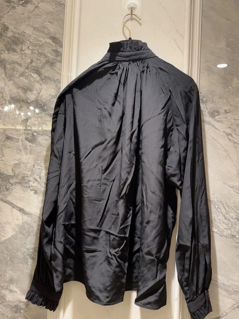 Louis Vuitton Louis Vuitton Black Silk Shirt-dmc Size US M / EU 48-50 / 2 - 7 Thumbnail