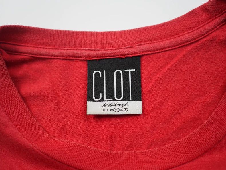 CLOT CLOT 2006 Red Short Sleeve T-Shirt-dmc Size US L / EU 52-54 / 3 - 7 Thumbnail