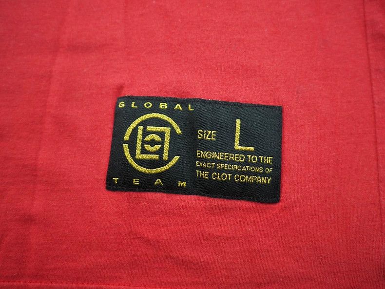 CLOT CLOT 2006 Red Short Sleeve T-Shirt-dmc Size US L / EU 52-54 / 3 - 6 Thumbnail