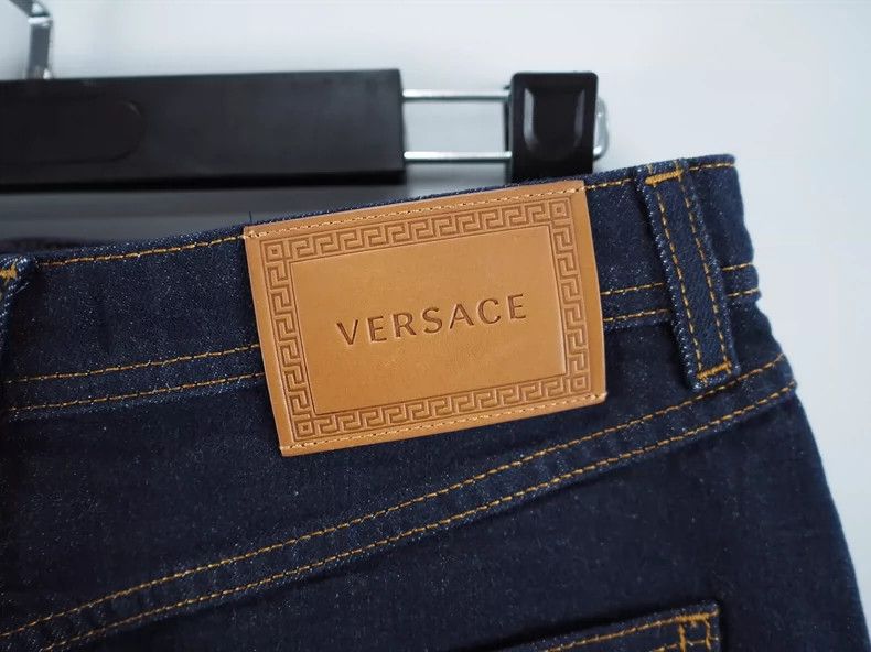 Versace Versace Blue Medusa Denim Mini Skirt-dmc Size US 31 - 5 Thumbnail