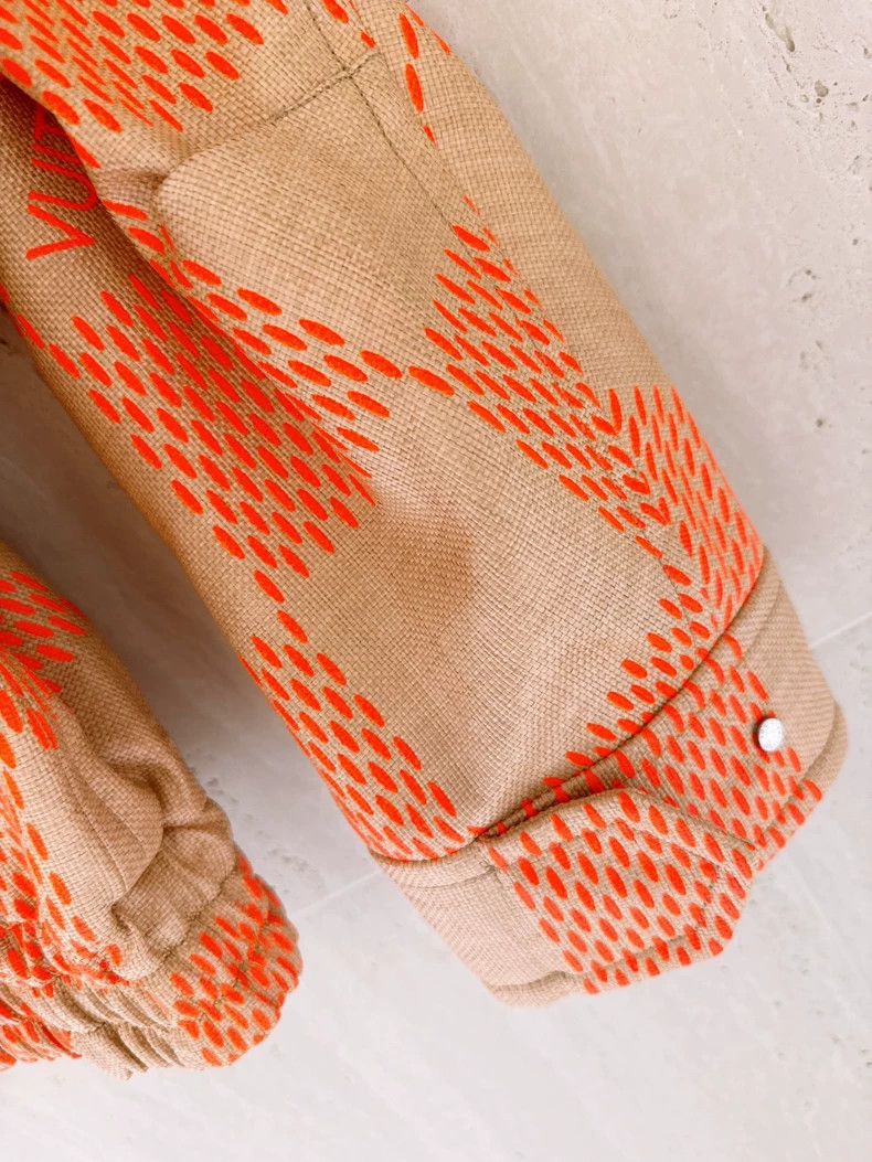 Louis Vuitton Louis Vuitton Orange Checkered Jacket-dmc Size US L / EU 52-54 / 3 - 5 Thumbnail